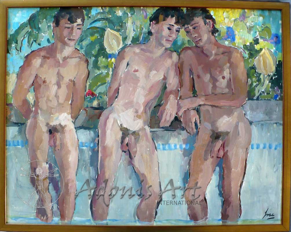 'Garden Nudes' by John Carter