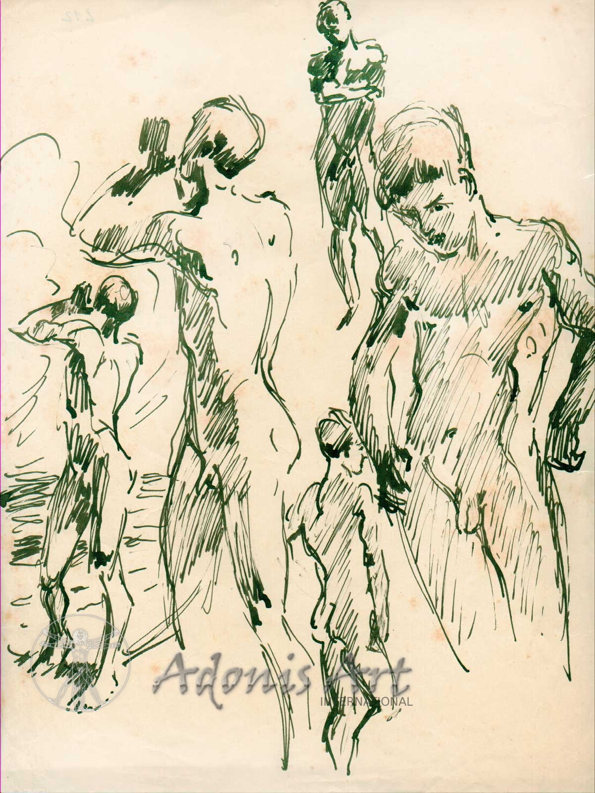 'Figure Studies' by Wilhelm Heinrich Focke