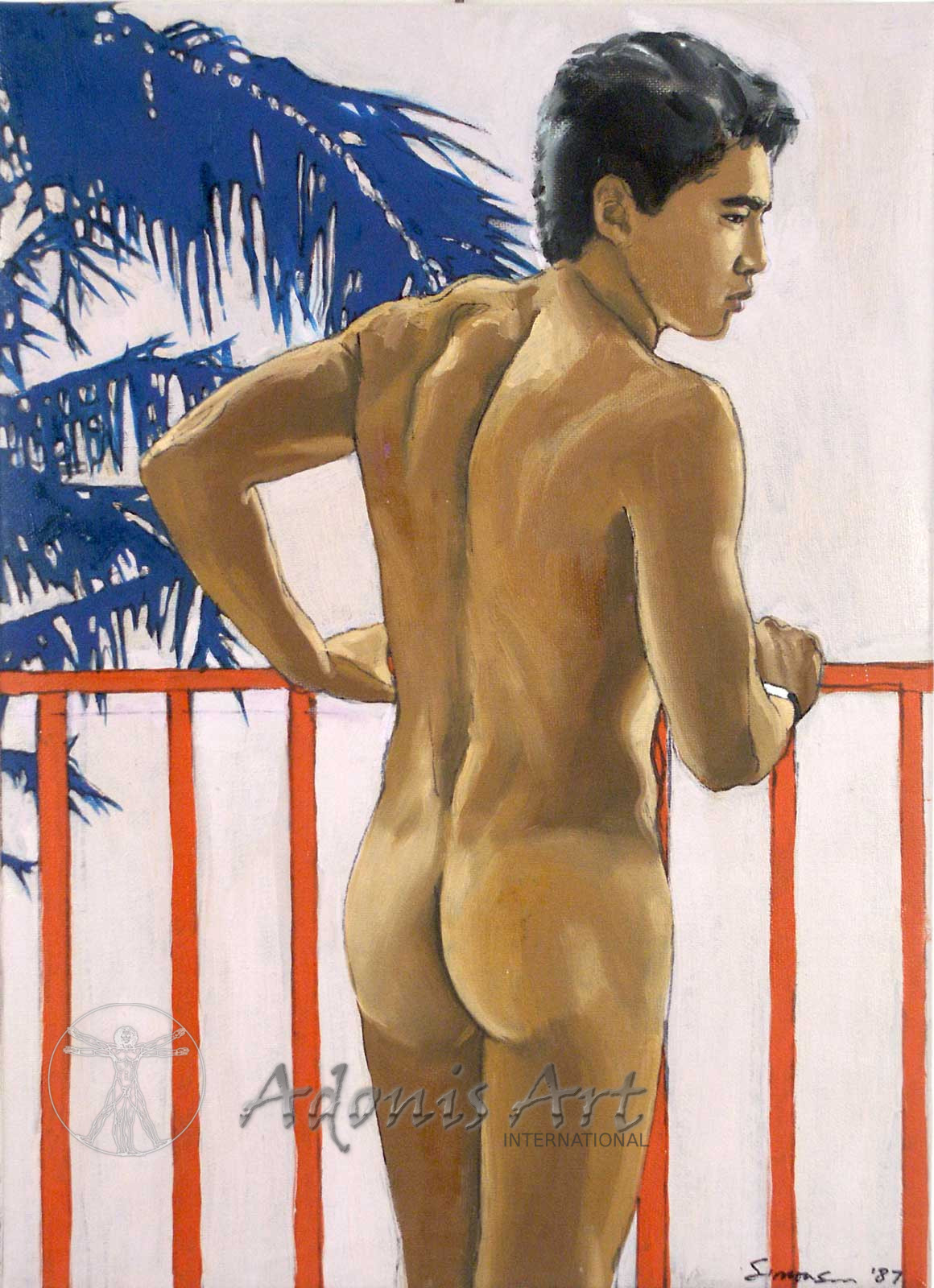 Young Hawaiian by Douglas Simonson