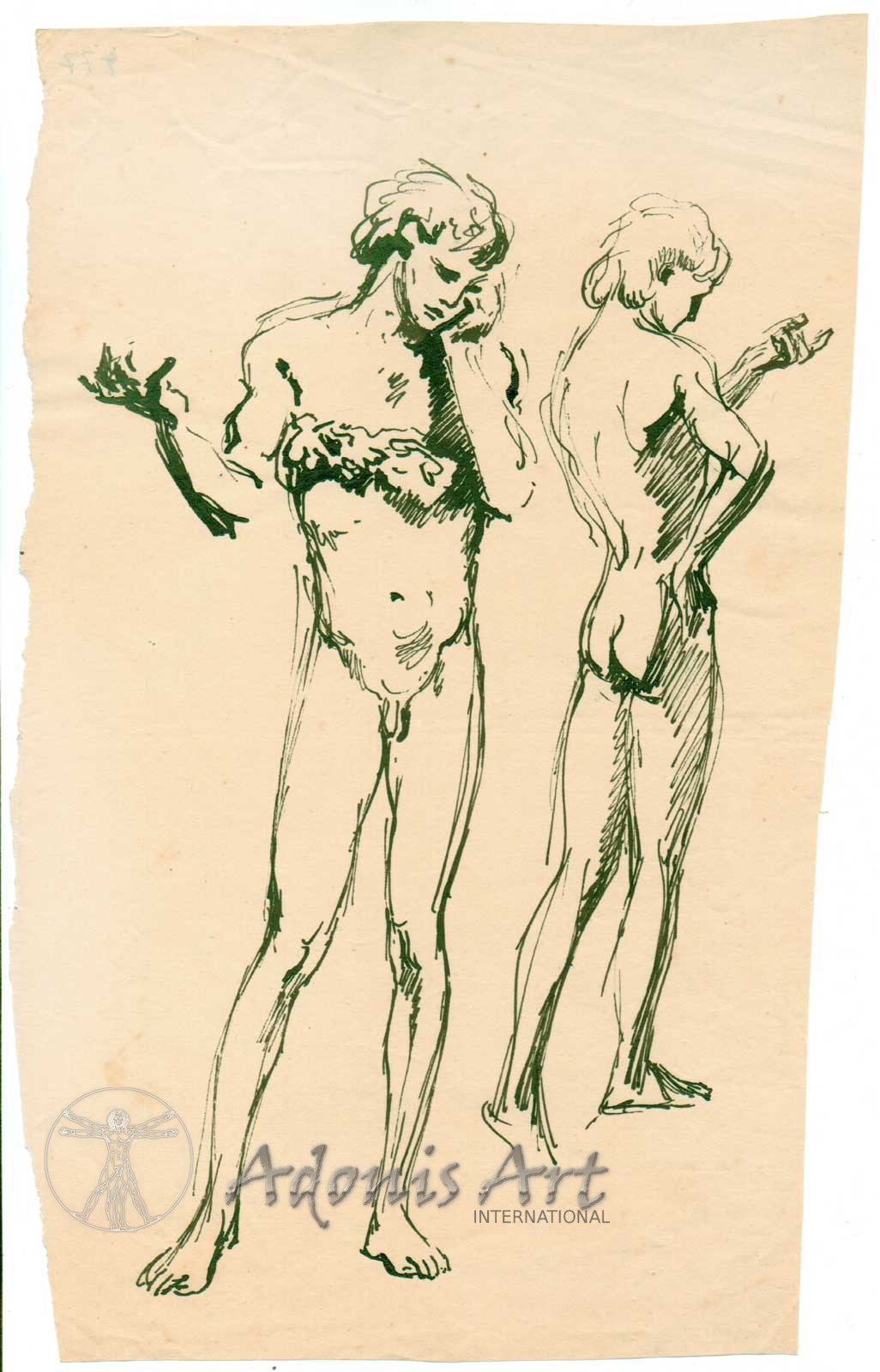 'Posing Figures' by Wilhelm Heinrich Focke