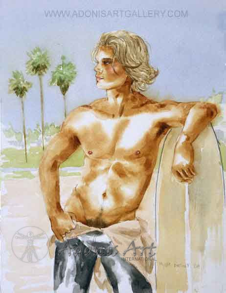 'Oliver - Surfer' by Myles Antony