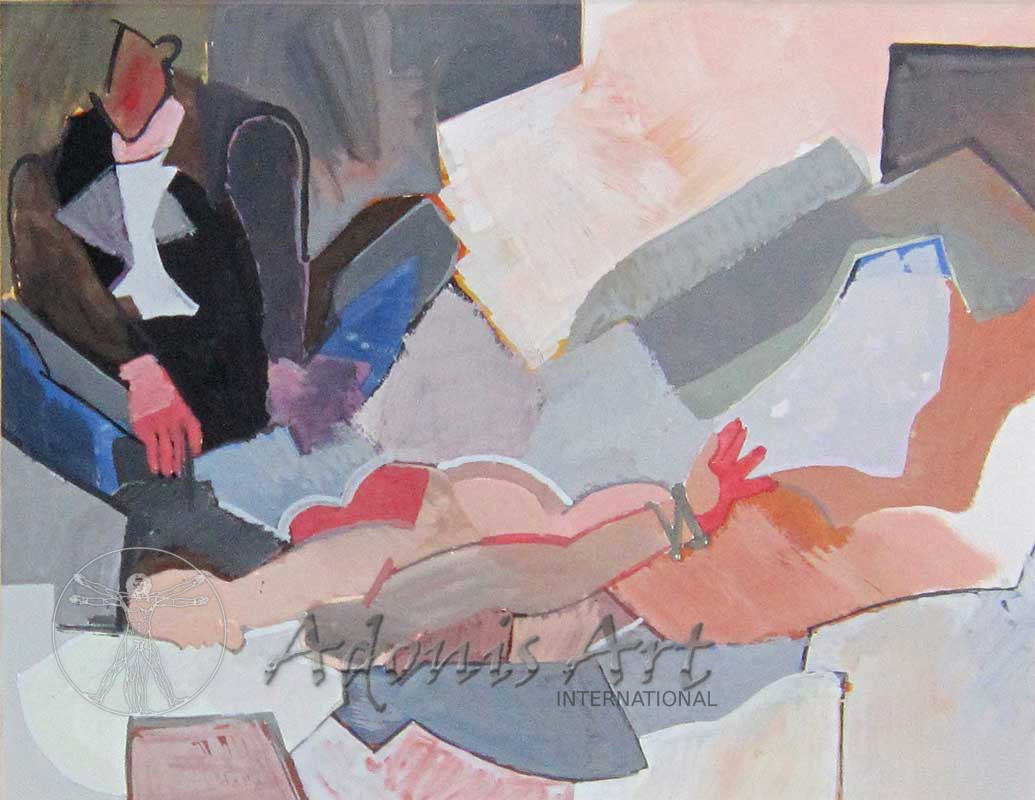 'Bound Figure and Friend' by Cornelius McCarthy