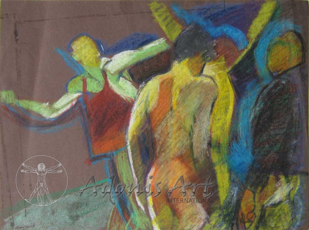 'Dancing Figures' by Cornelius McCarthy