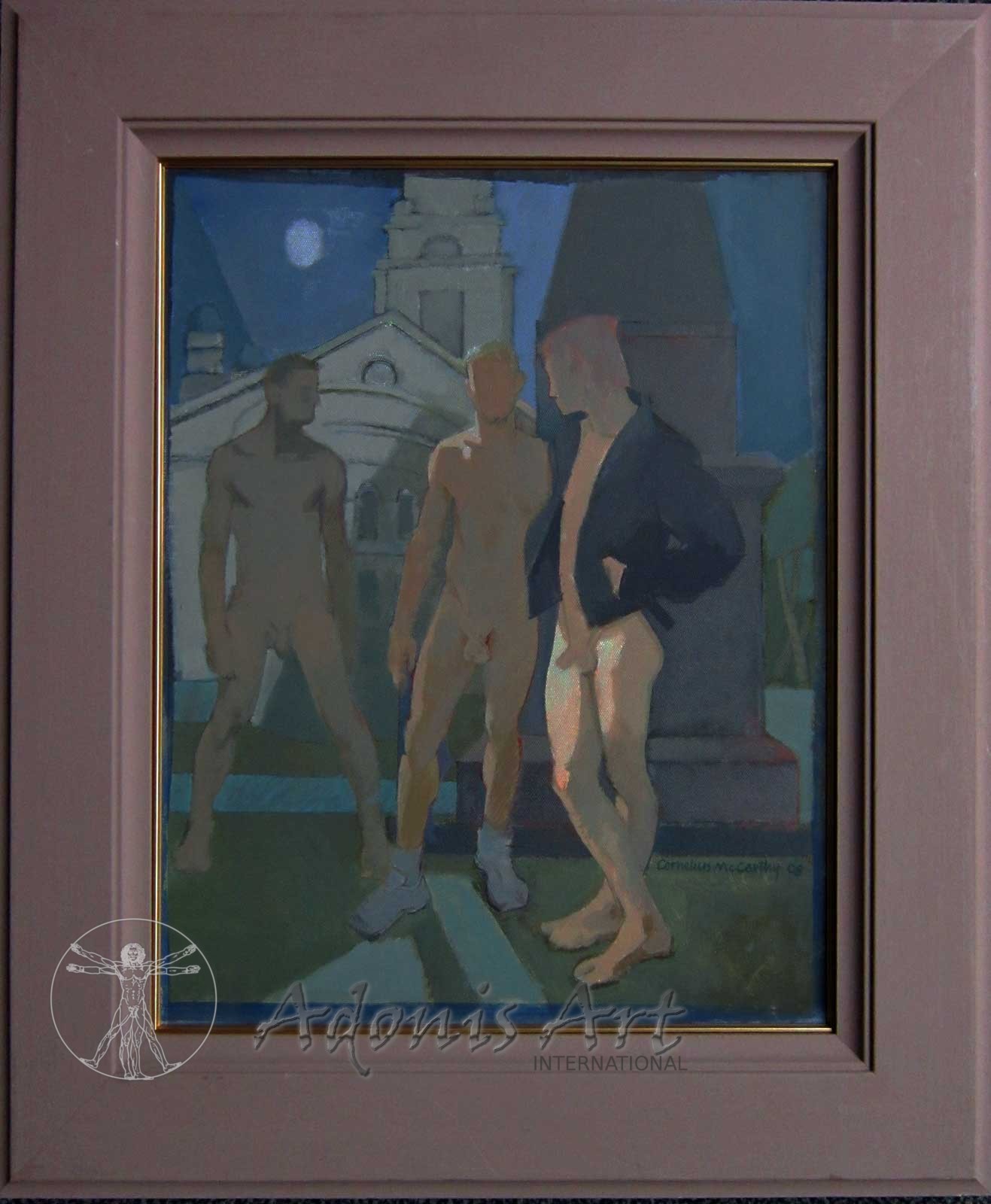 'Night Nudes' oil painting by Cornelius Mcarthy