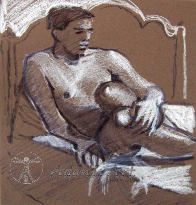 'Seated Nude' by Cornelius McCarthy