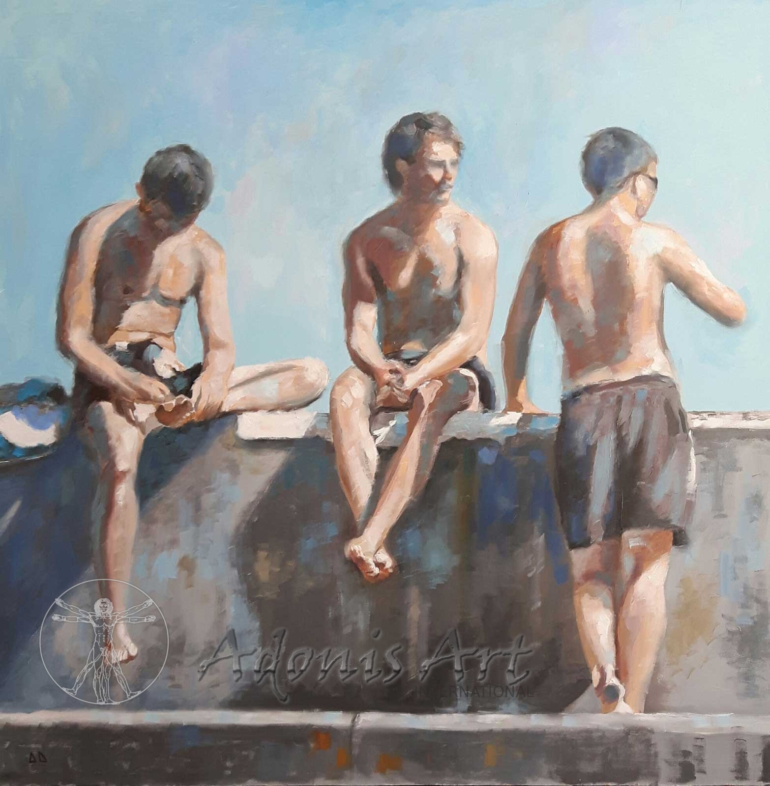 'Sunbathers II' by David Ambrose