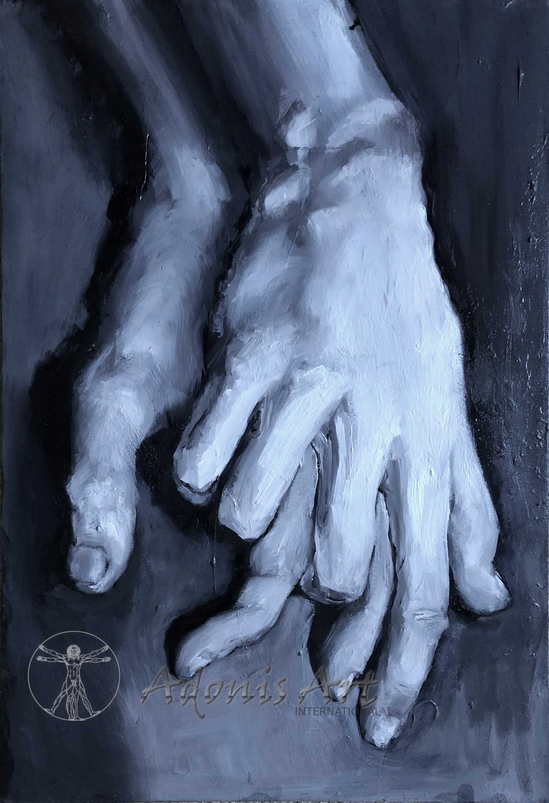 Holding Hands VII by Dan Swan