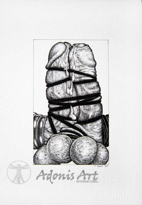 'Thong-Bound Dribbling Tools' by Nigel Kent