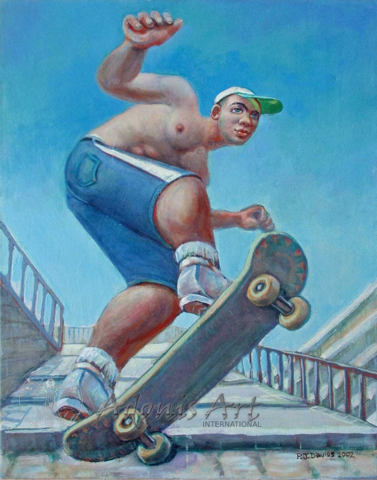 'Skateboarder' by Peter John Davies