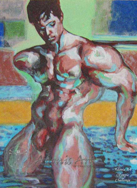 'Mediteranean Athlete II' by Fernando Saenz de Tejada