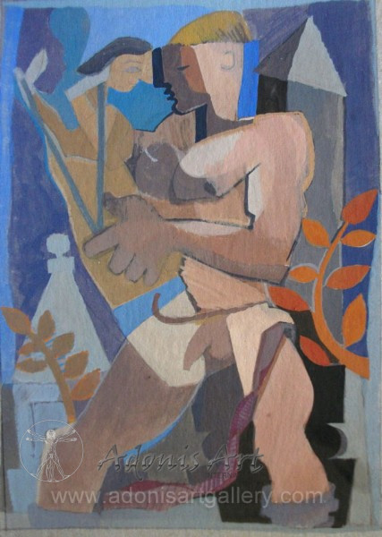 'Blonde Boy Puppeteer' by Cornelius McCarthy