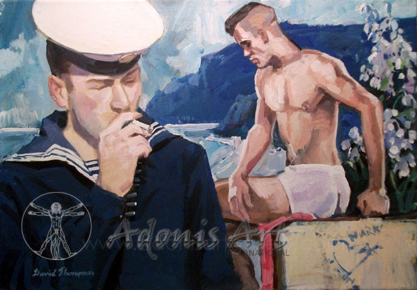 'Hidden Glance' by David Thompson