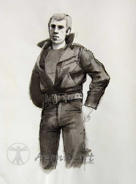 'Biker' by Cornelius McCarthy