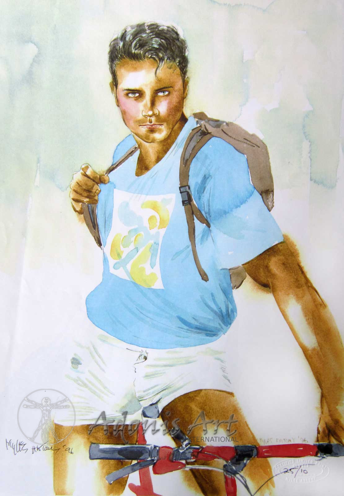 'The Cyclist' by Myles Antony