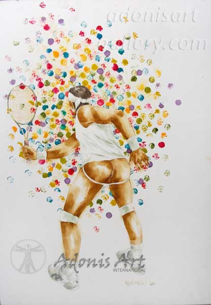 'Tennis Fantasy 2' by Myles Antony