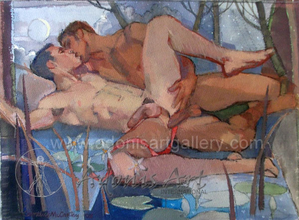 'Narcissus at Night' by Cornelius McCarthy