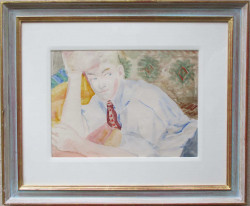 Thumbnail image: 'Roland Reclining' by Peter Samuelson
