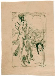 Thumbnail image: 'A Boy on the Beach' by Wilhelm Heinrich Focke