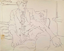 Thumbnail image: 'Relaxing on the Sofa' by Peter Samuelson