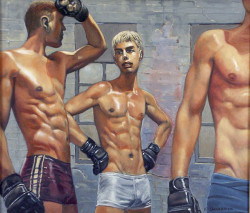 Thumbnail image: 'Boxer Bois' by Phillip Swarbrick
