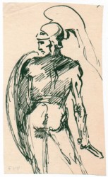 Thumbnail image: 'Warrior' by Wilhelm Heinrich Focke
