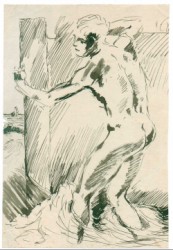 Thumbnail image: 'Wading Figure' by Wilhelm Heinrich Focke