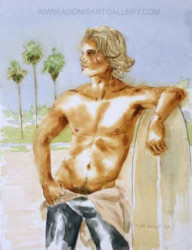 Thumbnail image: 'Oliver - Surfer' by Myles Antony