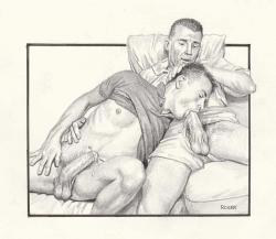 Thumbnail image: Erotic Drawing No. A112 by Roger Payne