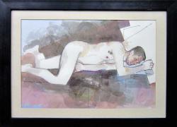 Thumbnail image: 'Sleeping Nude' by Cornelius McCarthy