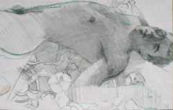 Thumbnail image: 'Resting Model' by Cornelius McCarthy