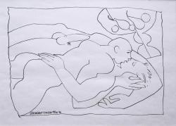Thumbnail image: 'Loving Couple and Still Life II' by Cornelius McCarthy