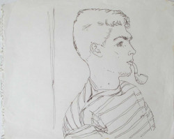 Thumbnail image: 'The Young Pipe Smoker' by Peter Samuelson