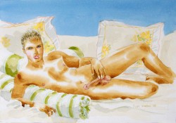 Thumbnail image: 'Blond Beauty' by Myles Antony