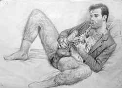 Thumbnail image: 'My Favourite Model - Study 9' by Roger Payne
