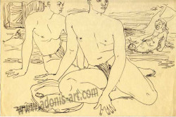 Thumbnail image: 'Men and Mermaids' by Peter Samuelson