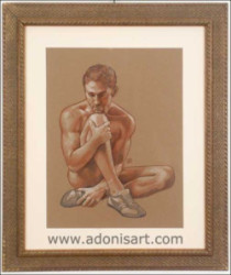 Thumbnail image: 'Seated Nude I' by Andrew Potter