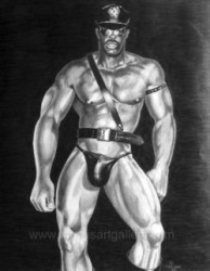 Thumbnail image: 'Leather Man' by The Hun